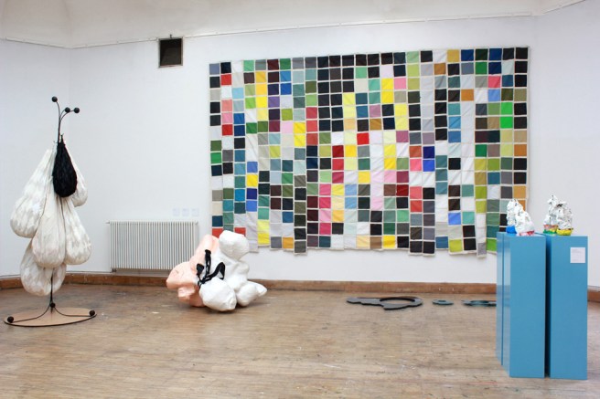 Ausstellungsansicht (v.l. 